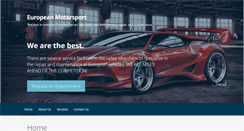 Desktop Screenshot of european-motorsport.com